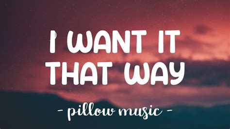 i want it that way song download|i want it that way lyrics.